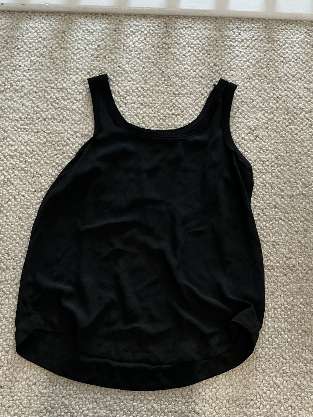 Philosophy Black Scoop-Neck Women's Tank Top
